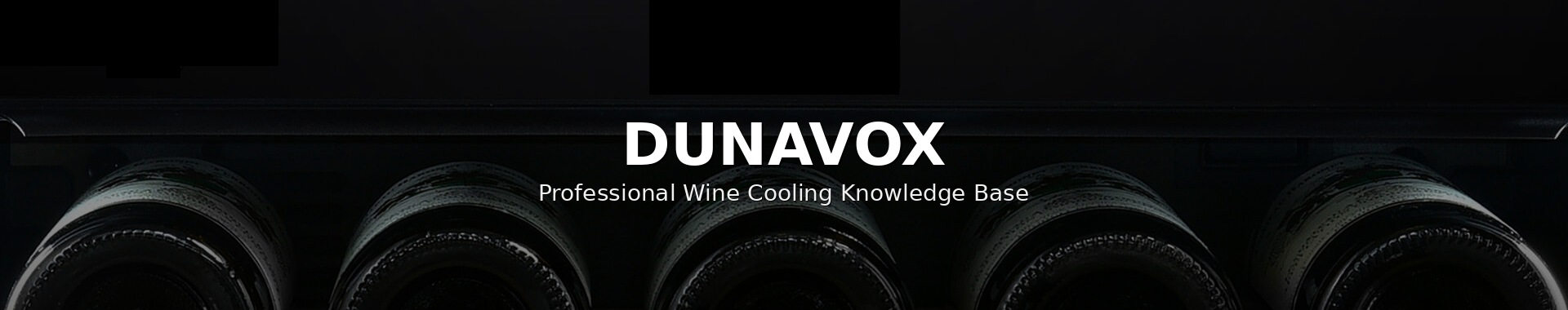 Dunavox professionelle Weinkühllösungen — Einbau- und vollintegrierte Weinkühler